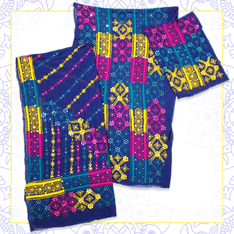 Multani Embroidery Suiting